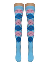 Argyle Over Knee Socks (Made In Italy) 14 Amazing Styles